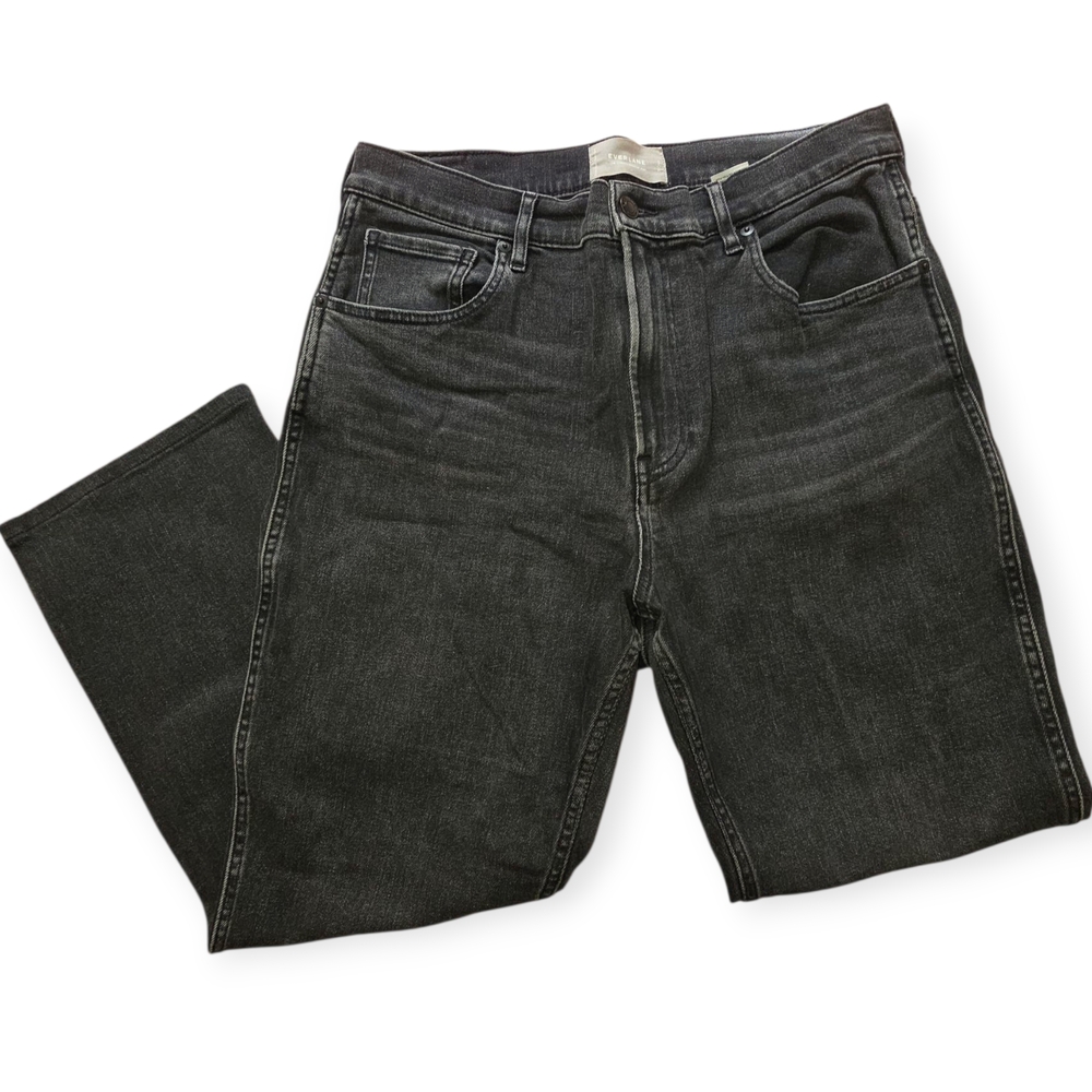 ☆Everlane The Cheeky Bootcut Black Denim Crop Jeans☆